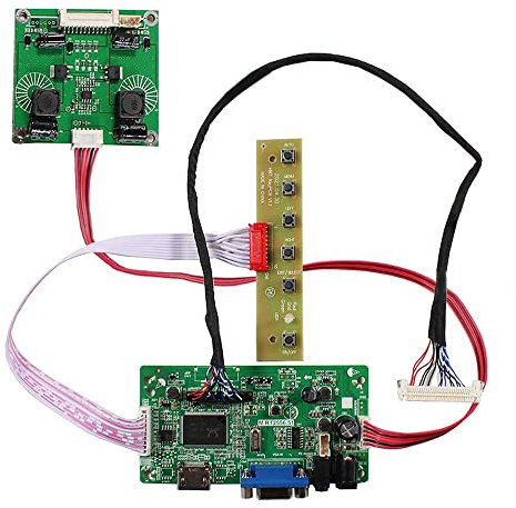 VSDISPLAY VGA Controller Board 30pin eDP für 27 Zoll 2560x1440 LM270WQ1-SDA1 LM270WQ1-SDA2 2K WLED LCD Screen