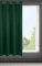 Eurofirany LOGAN Vorhang Blickdicht, Blackout, Satin Verdunkelungsvorhang mit Ösen -1 Stk. Ösenvorhang, Elegant, Glatt, Einfarbig, Wohnzimmer, Schlafzimmer, 140x175 cm, Dunkelgrün