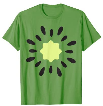 Kiwikostüm Kiwi Obst Kostüm Frucht vegan Karneval Früchte T-Shirt