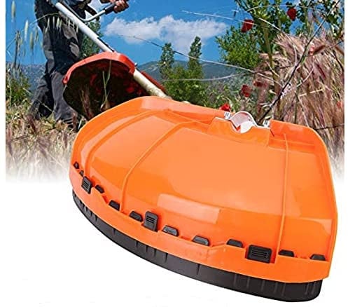 CLICLED Parasassi per Decespugliatore di Plastica 38cm Scudo Universale Protezione per Tagliaerba
