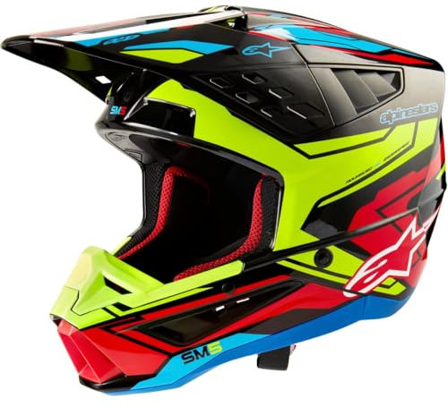 Alpinestars Motocross-Helm S-M5 Schwarz Gr. M