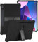YHFZR Custodia per Lenovo Tab P12 / Tab Pad PRO 12,7 2023, Ultra Leggero Protettiva Cover in Silicone con Supporto per Bambini per Lenovo Tab P12 / Lenovo Tab Pad PRO 12,7 Pollici TB371FC, Nero