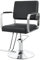 CO-Z Friseurstuhl Schwarz 250kg Friseursessel 360° Drehbar Frisörstuhl Barberstuhl Höhenverstellbarer Barbersessel Hydraulischer Bedienungsstuhl Friseurbedarf Friseureinrichtung