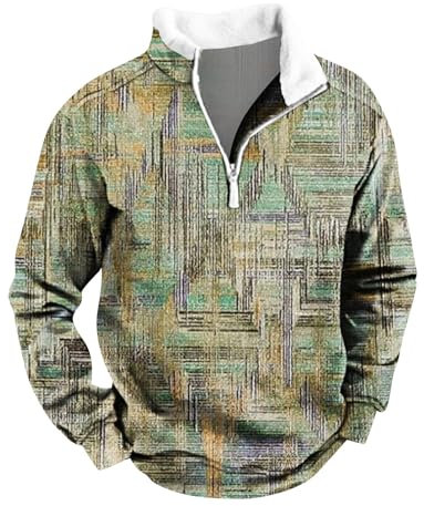 KONG JIMFAN Playboi Hoodie Cap Herren Shirt Hoodie Kostüme Übergröße Textilien Bemalen Pulover Wildlederjacke Tops Für Herren Teddyfleece Jacke Herren Sweatshirt(Army Green,4XL)