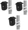 Aokicase For Blink Outdoor/Indoor/Outdoor (4th Gen & 3rd Gen) Silicone Holder, Waterproof Silicone Holder for Doorbell Skin (White) 3 Pieces