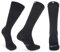 DANISH ENDURANCE Bio-Baumwolle Kompressionsstrümpfe, 14-18 mmHg, Unisex, für Damen & Herren, 1 oder 3 Paar (Schwarz, 48-51)