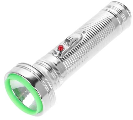 Homoyoyo Torcia Elettrica in Alluminio Stile Vintage Torcia Portatile Per Casa Rurale Classica Per Illuminazione