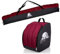 Rawstyle Skitasche Ski-Schuh-Tasche Set SKI-Tasche 160cm 180cm 190cm wasserdicht Ski Bag Ski Cover Wintersport Kombi (Set 190cm, schwarz-Bordeaux)