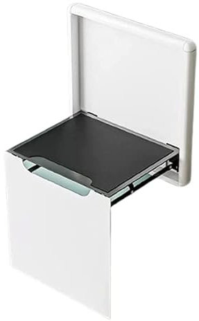 LSHYYDS An der Wand montierter, zusammenklappbarer Schuhwechselhocker für Eingangsbereich, Flur, Küche, Badezimmer. Unsichtbarer Klappstuhl mit Design. Zusammenklappbarer Duschsitz. Platzs
