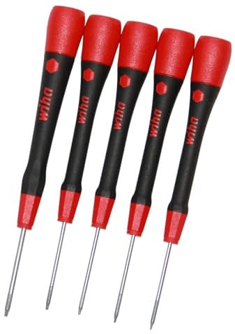 sopomarkt24 Pico Finish Torx Set – Feinmechanik Schraubendreher für Torx-Schrauben, Tamper Resistant Bits, ideales Präzisionswerkzeug für filigrane Arbeiten in Elektronik & Mechanik