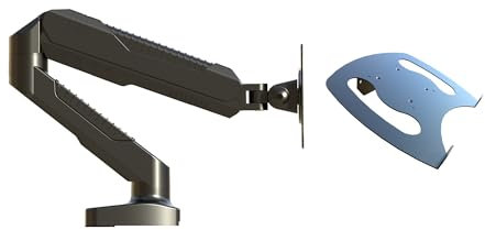 HFTEK - Monitor Halter Tischhalterung für Bildschirme von 15 bis 34 Zoll 2 bis 9 kg Monitor Arm mit VESA 75/100 HF12GL09