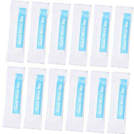 Ipetboom 40 Packungen Nasensachets-set Nasalsalzlösung Zum Waschen Reiniger Salzlösung Waschsalz für Die Nase Reinigungssalz für Erwachsene Jungen und Mädchen