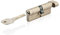GERCAR Pro+ Knaufzylinder 2x gleichschließend 45/45 Set 2 Schließzylinder mit Knauf Form H inkl. 10 Schlüssel - 90 mm Zylinderschloss 2er Zylinder - Länge: 90mm, A:45 B:45 - Schließsystem