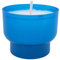 Bougie Chauffe plat - Durée 6h - Godet Bleu 100% Végétal Biosourcé- Lot 90 Veilleuses votives Ciergerie Desfossés - Lumignon Cire Minérale - Fabriquée en France