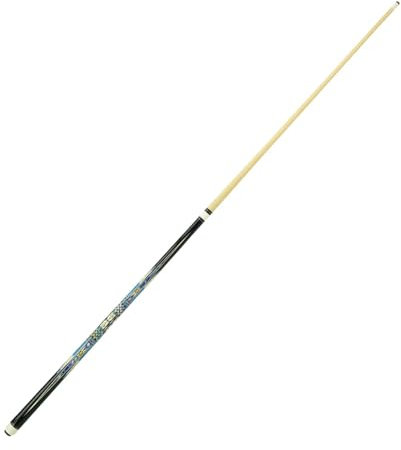 Oshhni Billiard Cue Pool Stick 1/2 Holzzubehör stilvoll 57 tragbare Erwachsene American Pool Cue Stick Snooker, Style B