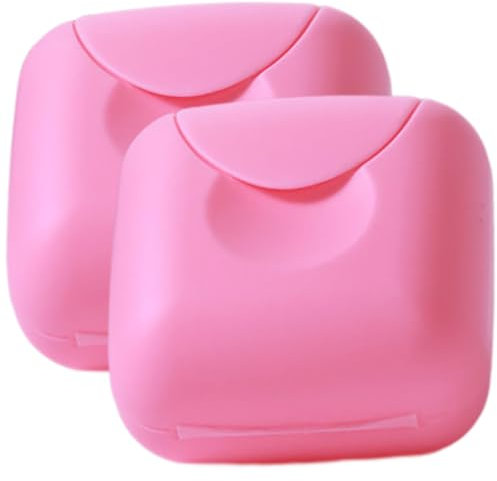 CALLARON 2 Sätze Aufbewahrung Sbox Für Menstruation Becher Zeitraum Container Tamponetui Sanitär -tampon -aufbewahrung Tamponbehälter Tamponhalter Reisen Plastik Rosa 2 Stücke * 2