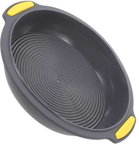 Artibetter Moule à Gâteau Silicone avec Poignée Résistante Chaleur Moule Pâtisserie Antiadhésif pour Pains Brownies et Desserts Variés Facile à Nettoyer et Polyvalent pour Cuisson et Froid