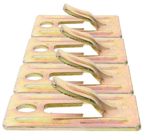 iplusmile Kit de Fixation Murale Pour Chauffe-eau, Support de Chauffe-eau à Paroi Creuse, Crochet de Fixation Antidérapant, Accessoires de Montage pour Installation Facile à Domicile (4 Pièces)