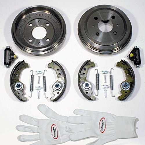Autoparts-Online Set 60003798 Bremstrommeln/Bremsen Set mit Zubehör hinten