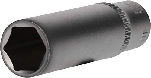 BRILLIANT TOOLS BT020956 Douille 6 pans 1/4, version longue, 10 mm [Powered by KS TOOLS]