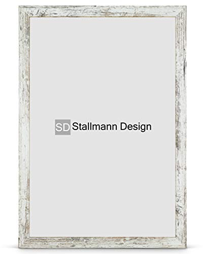 Stallmann Design 'New Modern' Bilderrahmen 50 x 70 cm (PUZZLEFORMAT) | Farbe: Vintage | eleganter Frame für Ihre Fotos und Motive