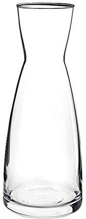 BORMIOLI ROCCO ‘Ypsilon’ Carafe (0.5L) – Glass Water Jar/Wine Decanter/Iced Tea Jug/Juice Pitcher/Milk Decanter – Premium Italian Glass: Dishwasher Safe – Luxury Glassware