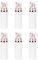 Beaupretty Plastic Foam Dispenser Bottle,Refillable Foaming Soap Dispenser Bottle Airless Lotion Bottle for Travel,6pcs(Rose Gold)