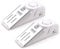 EMDMAK Door Stop Alarm with 120DB Siren Door Stop for Home & Travel (White) (Pack of 2)