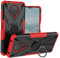 LiuShan Kompatibel mit Nokia G10 /G20 Hülle,360 Grad Ring Halter Handy Hüllen Stoßfest Cover Bumper Schutzhülle für Case Handyhülle Nokia G10 /G20 Smartphone，Rot