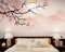 Papier Peint Panoramique Fleurs Et Oiseaux De Cerisier Papier Peint 3D Personnalisés Intissé Décoration Murale 200x140cm