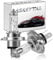 Asasytal HS1 PX43t 35/35W Scheinwerfer Halogenlampen, Hi/Lo Beam 3000K Gelblich-weißer, Heller Scheinwerfer Ersetzen Sie die 12V Auto Motorrad Roller Scheinwerferlampe, 2 Stücke