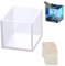 Gießform Silikonform Resin Mold, MoreChioce Quadratische Harz-Formen Epoxidharz Form Würfel Silikonharz Bastelform DIY Harz Casting Formen Resin Form für Desktop Heimdekoration,8.5cm