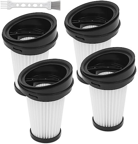 Fishoney VCH9632 Filter für Grundig Staubsauger VCH9829 VCH9832 VCH9629 VCH9630 VCH9631 VCH9632, Fishoney 4 Stück Ersatz, Ersatznummer: 9178008590