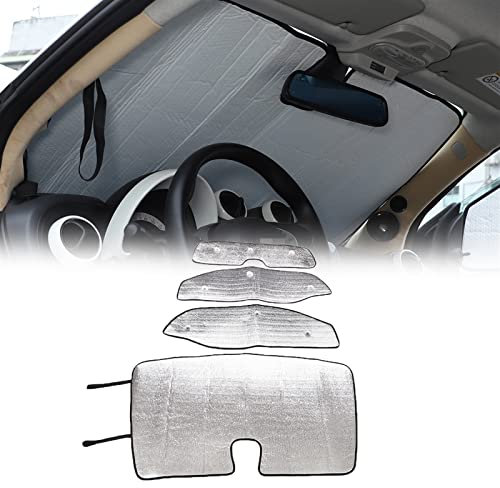 WMTCNC Auto Accessori per Benz per Smart 450 451 453 Fortwo Forfour Auto Parabrezza Anteriore Parasole Impermeabile Antigelo Neve Copertura Styling Accessori