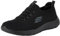Skechers Summits, Zapatillas Mujer, Black Knit Trim, 40.5 EU