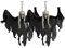 Ericetion Halloween Hanging Ghost 2pcs Hängende Skelett Ghost Halloween Tarte Reapers Für Spukhaus Halloween Dekorationen