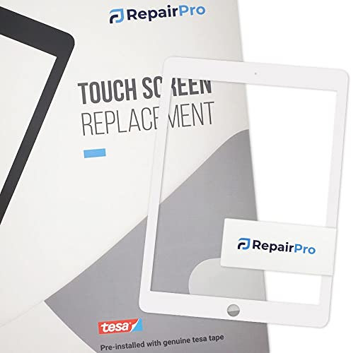 RepairPro | Compatible With iPad 7th Gen (2019) / Compatible With iPad 8th Gen (2020) | Replacement Glass Touch Screen Digitizer | White
