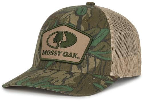 Outdoor Cap Herren Mofs53-mossy-oak-greenleaf-tan-one Size fits Most Hut, Mossy Oak Greenleaf/Tan, Large