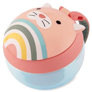 Skip Hop Baby Snack Container Mealtime Snack Cup Katze