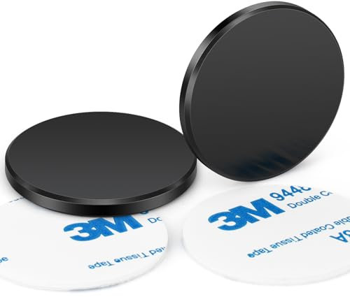 Wukong 32×3mm Neodym Magnete, 2 Stück Schwarz Magnete Selbstklebend Stark, Extra Starke Magneten, Magnete zum Kleben für Magnettafel, Holzbretter und Fliesen