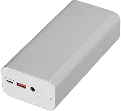 Chargeur Portable Power Bank, 30 000 MAh 65 W PD, Batterie Externe à Rapide avec Sortie 12 V 15 V 19 V DC, Sortie USB 5 V et Sortie de Type C pour Téléphone PC MP3 MP4