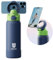 Magcheer 32oz Borraccia termica magnetica Borraccia porta telefono palestra Borraccia sportiva acciaio inox Doppia Parete Isolante per Fitness e attività all'aperto(Blu scuro)