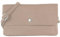 modamoda de - T257 - Echtleder Umhängetasche Small made in Italy, Farbe:Rosabeige