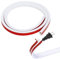 1M Mini Cable Trunking,White Half Round Cable Cover,Self-Adhesive Cable Management Trunking to Hide Wires,Flexible Wire Tidy for Wall and Floor,TV Wire Hider,Electric Cable Protector for Home Office