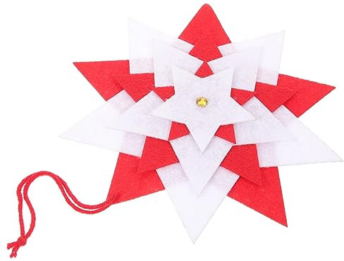 BUGUUYO Weihnachten Baum Hängen Ornament Anhänger Dekor Weihnachtsbaumschmuck Hängende Zubehör Weihnachtsbaumdekor Party Requisiten Szenengestaltung Dekorationen