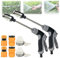Idropulitrice Waterblitz, ugello ad Alta Pressione Waterblitz, idropulitrice ad Alta Pressione per Ogni Tubo da Giardino, ugello per Tubo Water Blitz, Pistola ad Alta Pressione(2PCS Style 1)