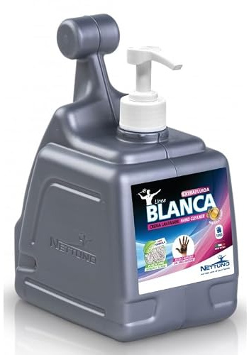 Nettuno Crema Lavamani Linea Blanca Extrafluida, T-Box con Dosatore, 3000 ml