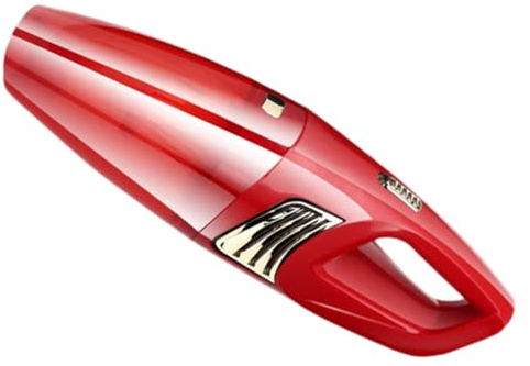 HOODANCOS Aspirateur De Voiture sans Fil Puissant Portable Couleur Rouge Drapeau National pour Nettoyage Auto Intérieur Poignée Ergonomique Usage Familial