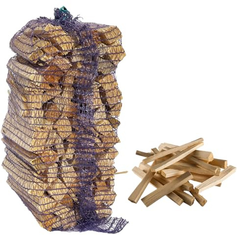 Staffordshire Wood Fuels Kindling Wood 3.2KG - Kiln-Dried Firewood, Smokeless Logs, Instant Light, Long-Burning Heat Logs for Wood Burners, BBQs & Pizza Ovens