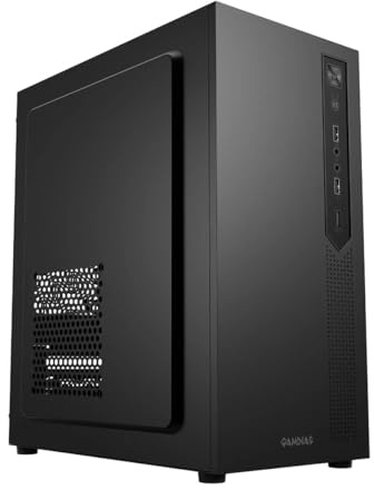 BitBull AMD Ryzen 5 PC/Ordinateur pour l’école, Le Bureau et Le Gaming Budget - Inclut MS Office 2024-16 Go RAM - 500 Go SSD - RX Vega 11 - WiFi 7 + Bluetooth 5.4 - Windows 11 Pro